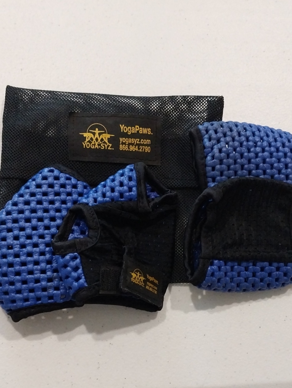 Yoga Paws Grip Hand And Foot Mitts Nonslip Euc